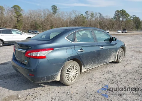 2013 Nissan Sentra Sv z USA, uszkodzony, nr VIN 3N1AB7AP2DL683382